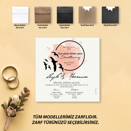 Beren Kare Davetiye 1741 - Yaren Davetiye